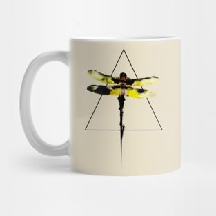 Dragonfly and the Triangle Mug